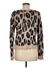 Fate Animal Print Tan Pullover Sweater Size M - photo 2