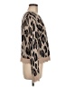Fate Animal Print Tan Pullover Sweater Size M - photo 4