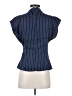 Shein Blue Sleeveless Blouse Size 4 - photo 2