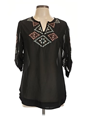 Angie 3/4 Sleeve Blouse (view 1)