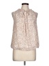 Max Studio 100% Polyester Ivory Sleeveless Blouse Size L - photo 1