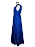 Unbranded 100% Polyester Blue Casual Dress Size L - photo 5