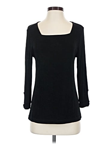 Travelers by Chico's 3/4 Sleeve T-Shirt (view 1)