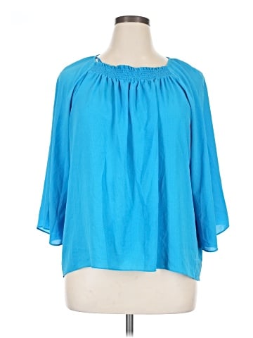 Dana Buchman 3/4 Sleeve Blouse (view 1)