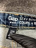 Gap Outlet 100% Cotton Hearts Blue Jeans Size 4 - photo 7