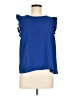 Halogen 100% Polyester Blue Sleeveless Blouse Size M - photo 1
