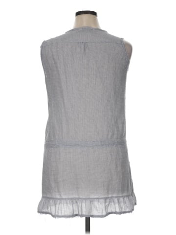 Zara Basic Sleeveless Button-Down Shirt (view 2)