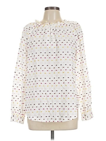 St. John's Bay Long Sleeve Blouse (view 1)