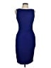 Cache Solid Blue Cocktail Dress Size M - photo 1