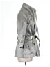 Cache Metallic Silver Raincoat Size L - photo 4