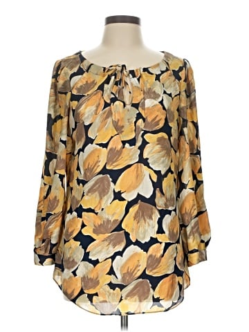Meadow Rue 3/4 Sleeve Blouse (view 1)