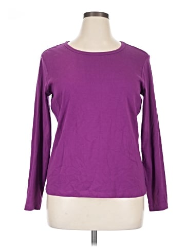 St. John's Bay Long Sleeve T-Shirt (view 1)