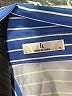 HOTOUCH Stripes Blue Long Sleeve Blouse Size XL - photo 7
