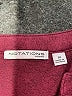Notations Burgundy 3/4 Sleeve Blouse Size 1X - photo 4