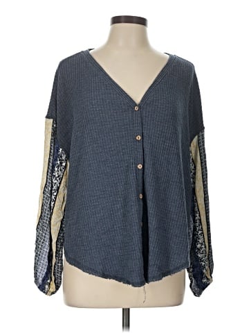 Blu Pepper Long Sleeve Blouse (view 1)