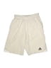 Adidas Solid Ivory Athletic Shorts Size S - photo 1