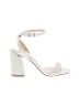 Betsey Johnson White Sandals Size 7 1/2 - photo 1