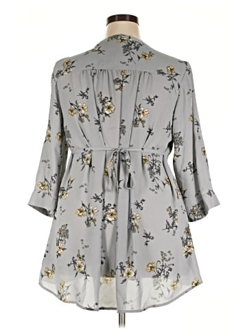 Torrid 3/4 Sleeve Blouse (view 2)