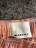 Isabel Marant 100% Recycled Polyester Animal Print Gold Pink Shorts Size Lg (3) - photo 3