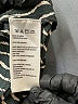 Silence and Noise 100% Polyester Stripes Black Shorts Size L - photo 4