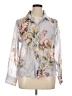 Bailey 44 Floral Silver 3/4 Sleeve Blouse Size XL - photo 1