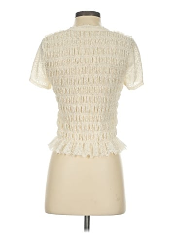 Blue Tassel Short Sleeve Turtleneck (view 2)