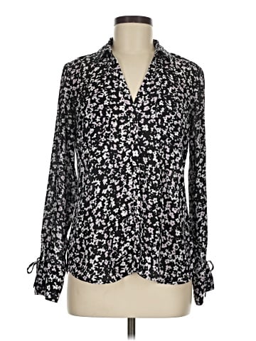 Candie's Long Sleeve Blouse (view 1)