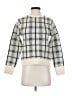 L.L.Bean 100% Lambswool Checkered-gingham Ivory Wool Pullover Sweater Size S - photo 1