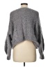 Pol 100% Polyester Gray Pullover Sweater Size L - photo 2