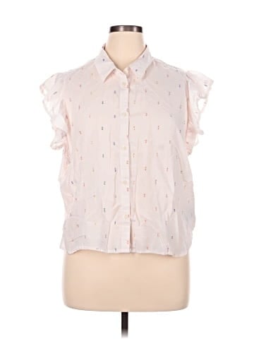Gap Short Sleeve Blouse (view 1)