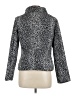 Zoe D. 100% Polyester Animal Print Silver Jacket Size L - photo 2