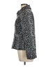 Zoe D. 100% Polyester Animal Print Silver Jacket Size L - photo 5