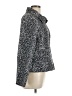 Zoe D. 100% Polyester Animal Print Silver Jacket Size L - photo 4