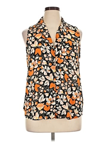 Who What Wear Sleeveless Blouse (view 1)