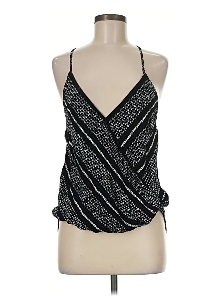 Pre-owned Staccato Sleeveless Blouse In Black