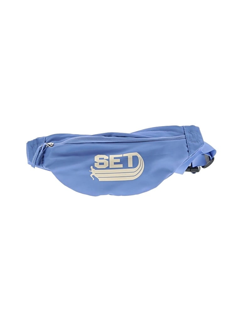 Pre-owned Set Belt Bag In Blue