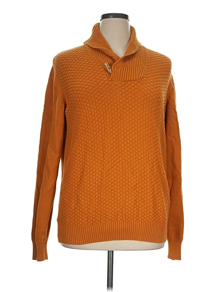Pre-owned Sean John Pullover Sweater In Orange