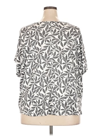 Como Black 3/4 Sleeve T-Shirt (view 2)
