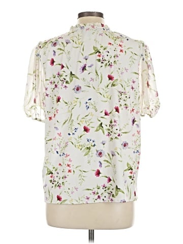 PREMISE Short Sleeve Blouse (view 2)