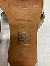 Intentionally ______ 100% Leather Metallic Silver Heels Size EU 36 - photo 4