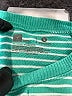 Xersion Stripes Teal Pullover Sweater Size 8 - photo 3