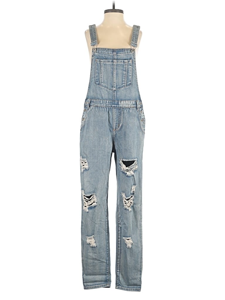 Pre-owned Honey Punch Overalls In Blue