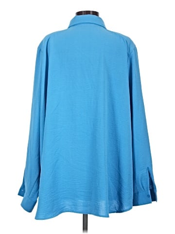 Calvin Klein Long Sleeve Blouse (view 2)