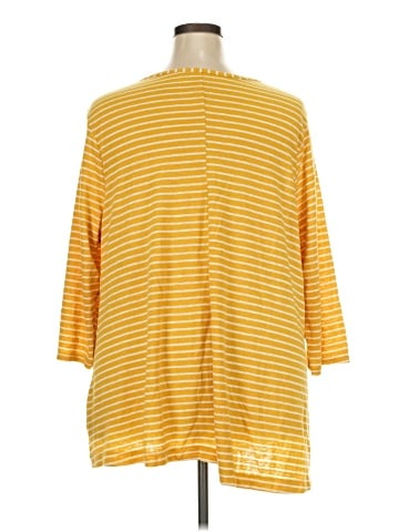 Lane Bryant 3/4 Sleeve T-Shirt (view 2)