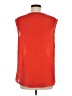 THML 100% Polyester Red Sleeveless Blouse Size M - photo 2