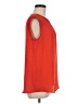 THML 100% Polyester Red Sleeveless Blouse Size M - photo 4