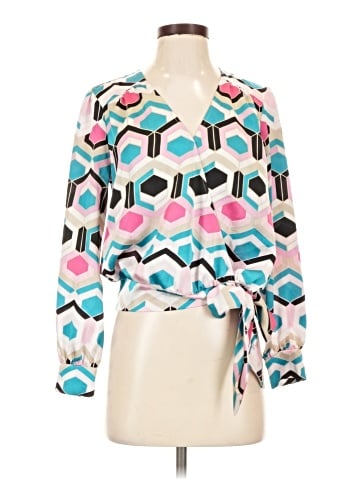 INC International Concepts Long Sleeve Blouse (view 1)