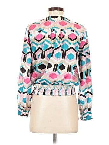 INC International Concepts Long Sleeve Blouse (view 2)