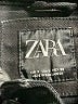 Zara Black Denim Jacket Size S - photo 6