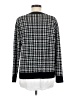 Calvin Klein Houndstooth Black Pullover Sweater Size M - photo 2